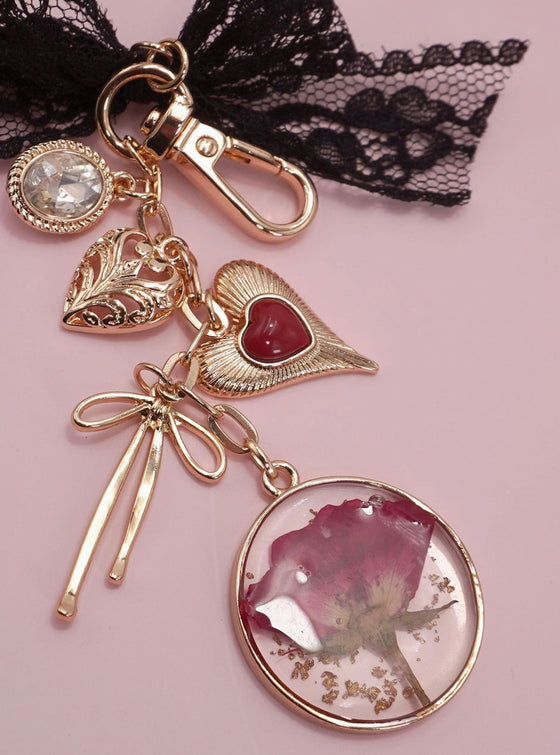 Pure Petal Bag Charm