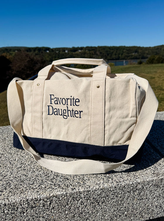 favoritedaughtecanvasdufflebagnavy