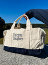 favoritedaughtecanvasdufflebagnavy