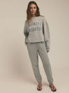 Favorite Daughter Cropped Collegiate Sweatshirt in 2 Colors
