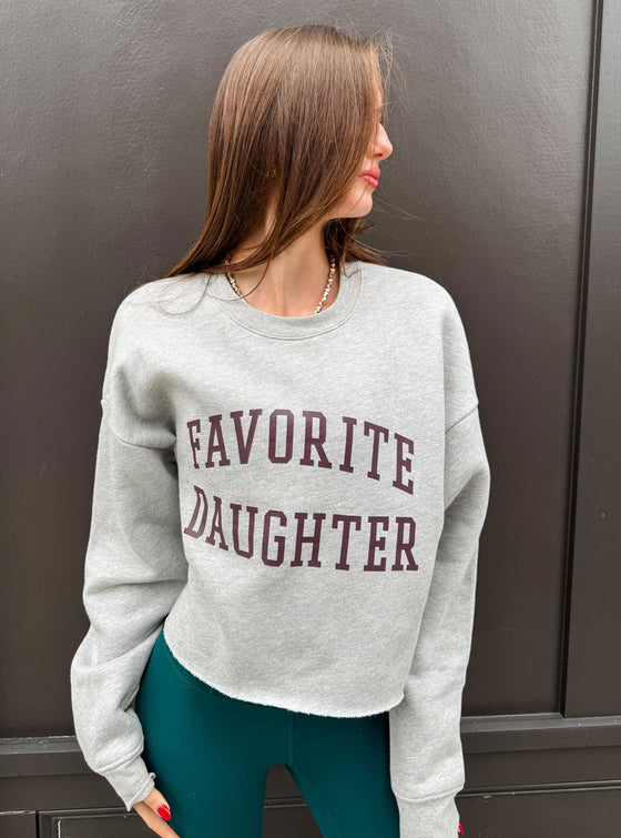 favoritedaughtercroppedcollegiatesweatshirt