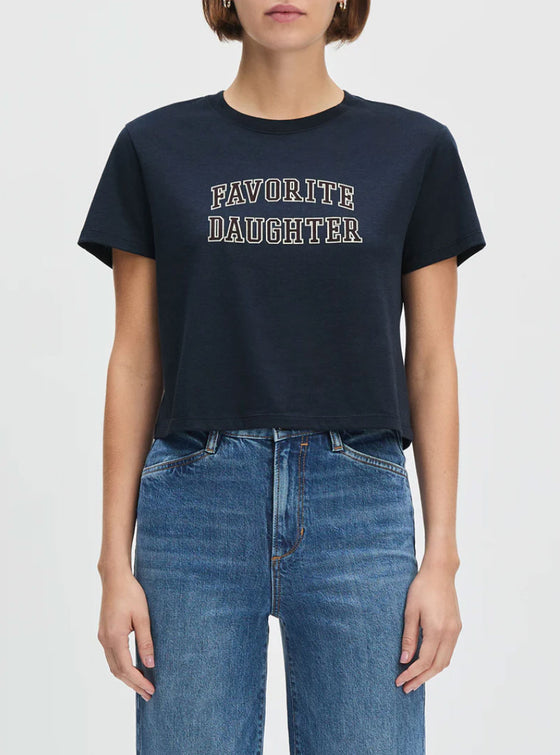 favoritedaughtercroppedcollegiatetee