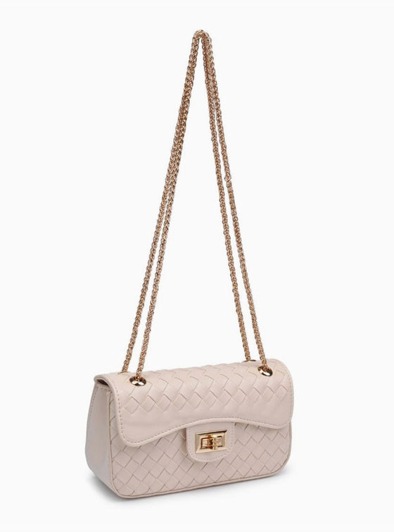 Fiona Woven Crossbody Bag