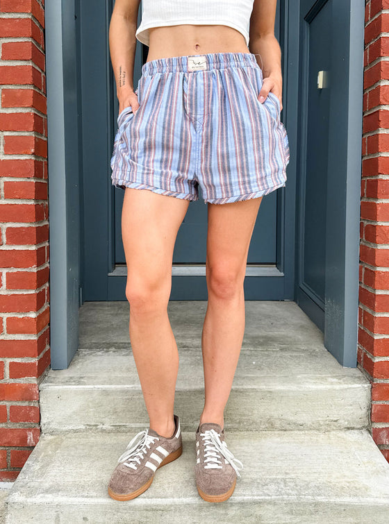 Free People Day To Day Flannel Boxer