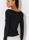 Free People End Game Pointelle Long Sleeve in 2 Colors