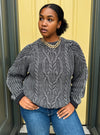 Free People Frankie Cable Sweater