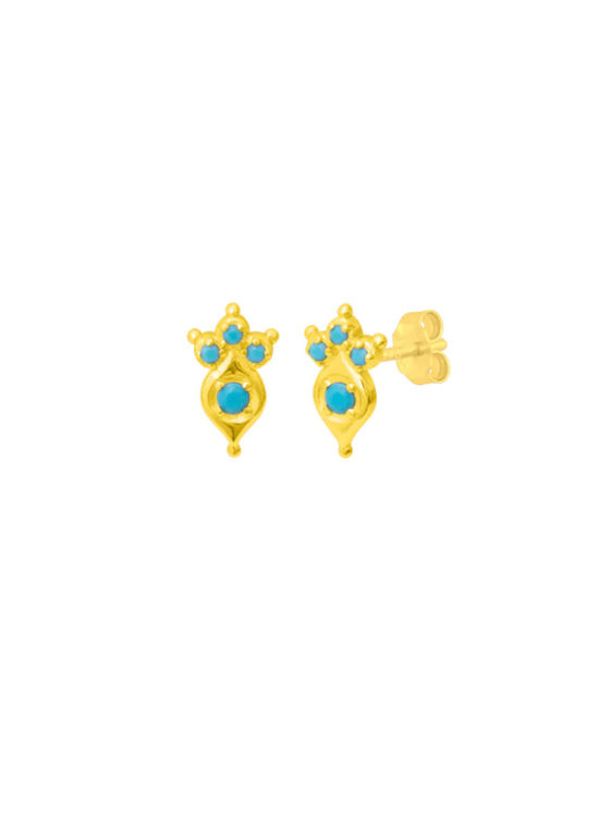 fyb Grace Turquoise Studs