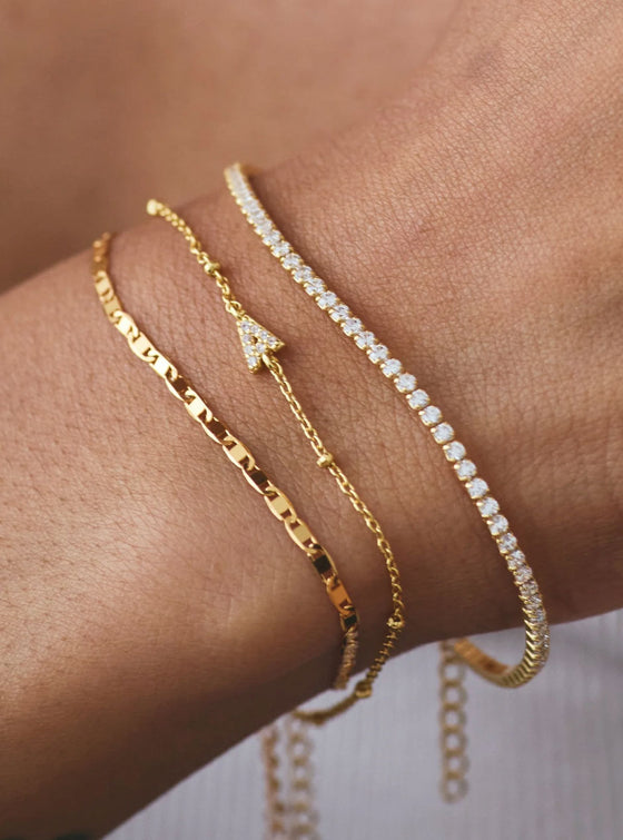 FYB Initial Bracelets