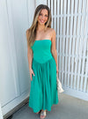 Free People Onda Drop-Waist Tube Midi Dress