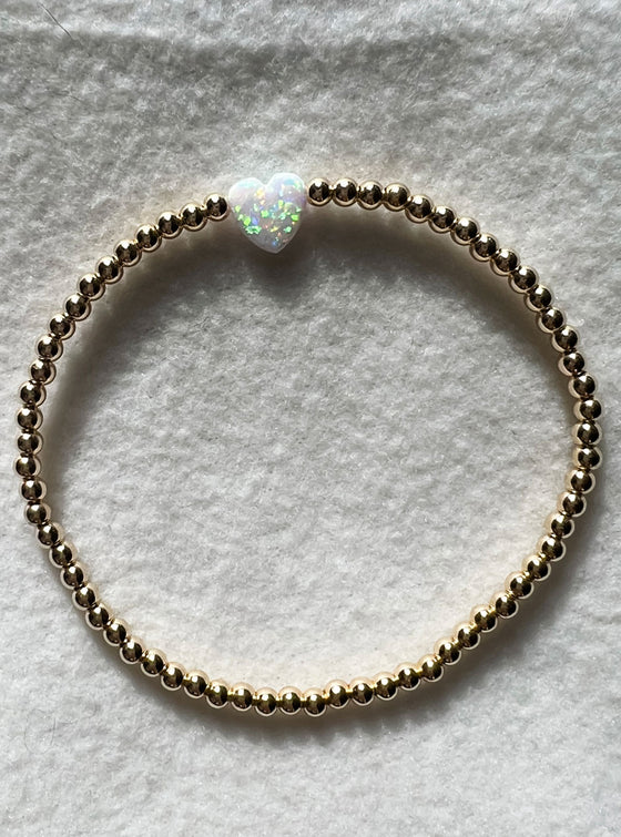 Bara Boheme Opal Stretch Bracelet