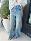 Hidden Happi High Rise Wide Comfort Flare Jeans