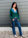 Highland Hunting Half-Zip Sweater