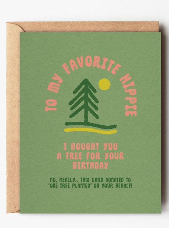 Daydream Prints Charitable Favorite Hippie Card