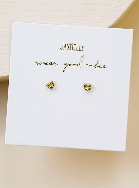 JaxKelly Tiny Ball Trio Stud