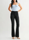 justblackdenimhighriseflarejeans