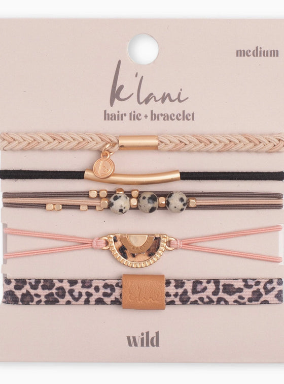 K'Lani Wild Hair Tie Bracelets - Small