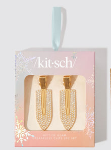  Kitsch Holiday Gift of Glam Creaseless Clips Set