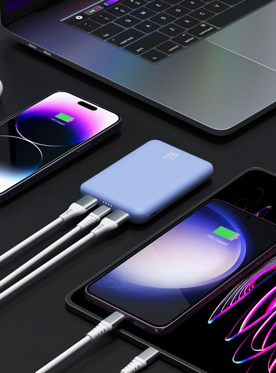 Ultra Slim Portable Charger in 3 Colors