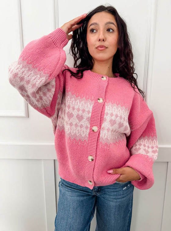 Harvest Hearts Cardigan