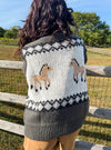 Horse Stable Sweater Vest
