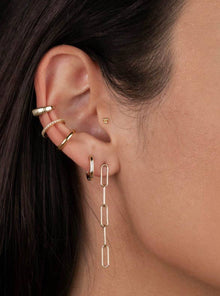  JaxKelly Link Drop - Stud Earring
