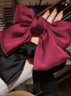 Sweet Intentions Satin Hair Bow in 2 Colors