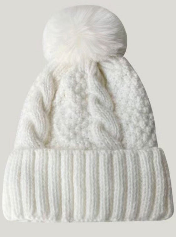 Cozy Cabin Knit Beanie in 3 Colors