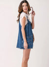 Free People Overall Smock Mini Dress