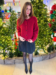  The Cozy Cardi - Red