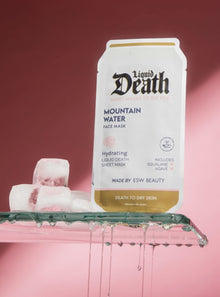  Mountain Water Liquid Death Hyrdating Face Mask