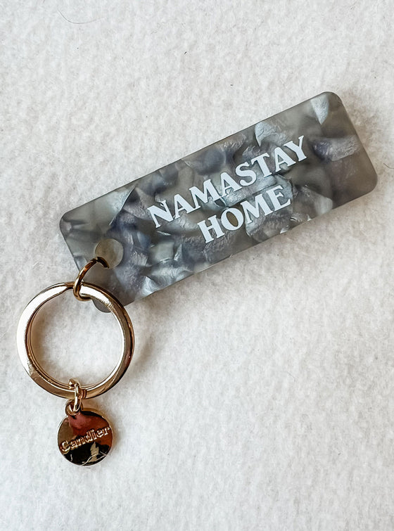 Namastay Keychain