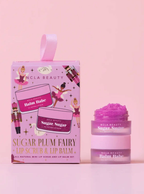 Sugar Plum Fairy Lip Treatment Ornament Set