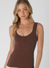 Nikibiki Clean Line Sweet Heart Tank Top in 3 Colors