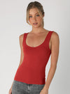 Nikibiki Clean Line Sweet Heart Tank Top in 3 Colors
