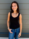 Nikibiki Clean Line Sweet Heart Tank Top in 3 Colors
