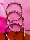 Bara Boheme Crystal Bar Bracelet