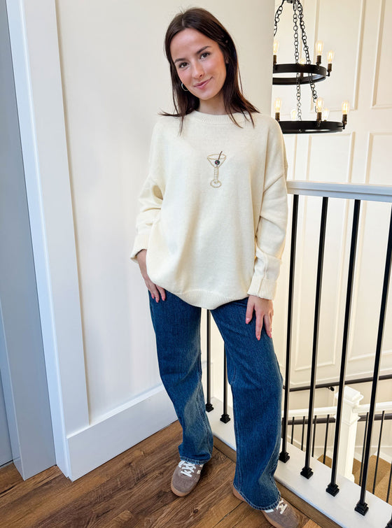 Shaken Not Stirred Sweater in 2 Colors