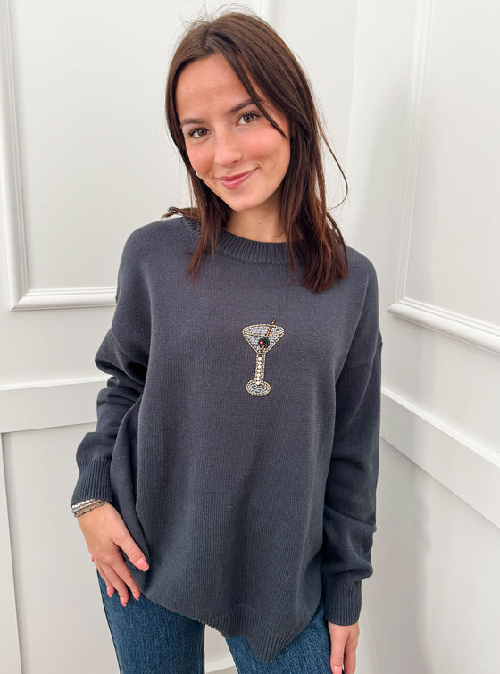 Shaken Not Stirred Sweater in 2 Colors