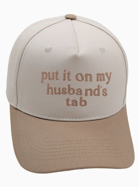 Put it On My Dad's Tab Hat in 3 Colors