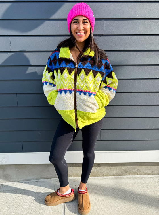 Northbound Glow Sherpa Jacket