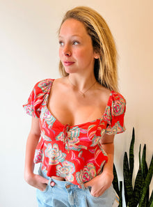 Z Supply Renelle Tango Floral Top