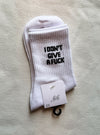 Say What You Mean Crew Socks
