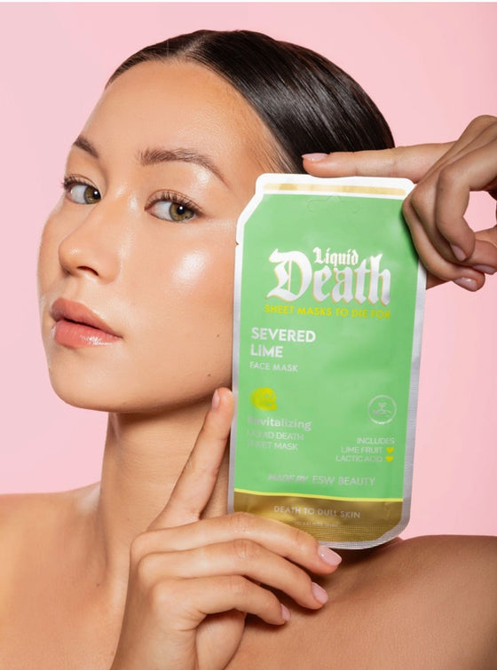 Severed Lime Liquid Death Revitalizing Face Mask
