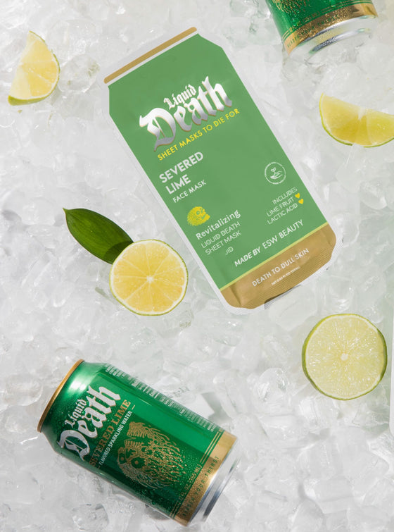 Severed Lime Liquid Death Revitalizing Face Mask