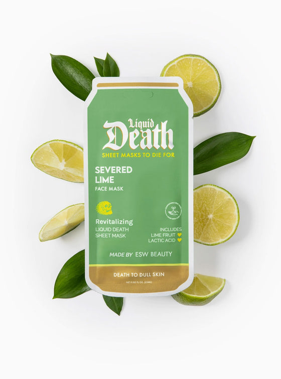 Severed Lime Liquid Death Revitalizing Face Mask