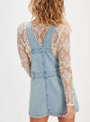 Free People Edie Denim Skirtall