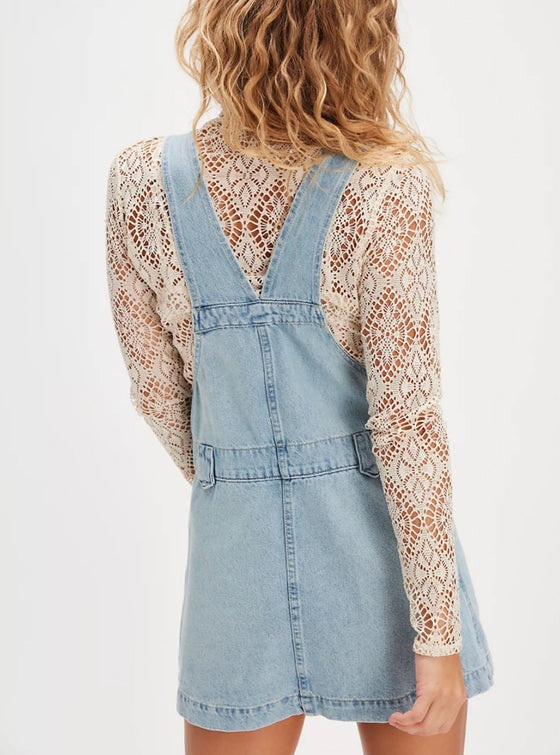Free People Edie Denim Skirtall