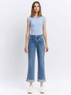 Vervet High Rise Slim Wide Jeans