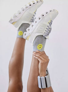  Free People Smiling Face Ankle Socks In 2 Colors