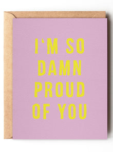  I'm so Proud of You - Graduation card